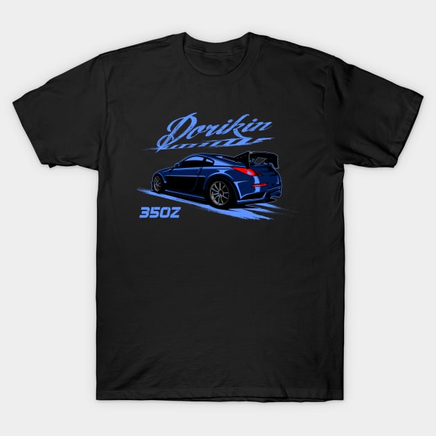 350Z Drift King T-Shirt by aredie19